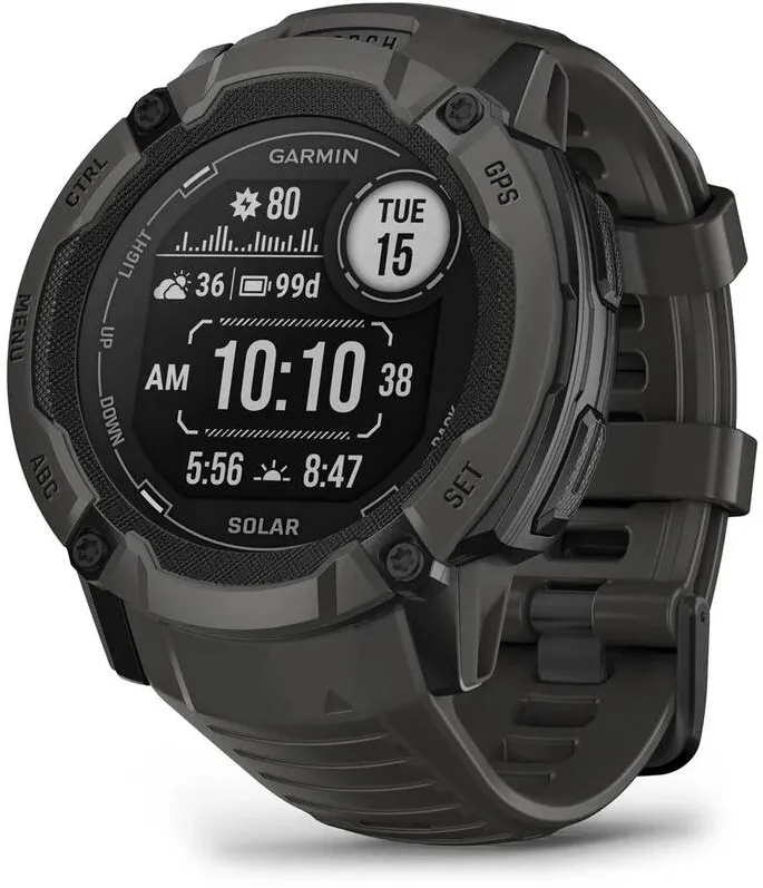 Smartwatch Garmin Instinct 2X Solar, Graphite