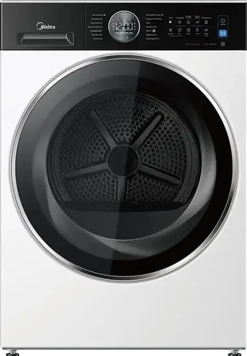 Midea Uscator MD210H100WBB, clasa B, 10 kg, 14 programe