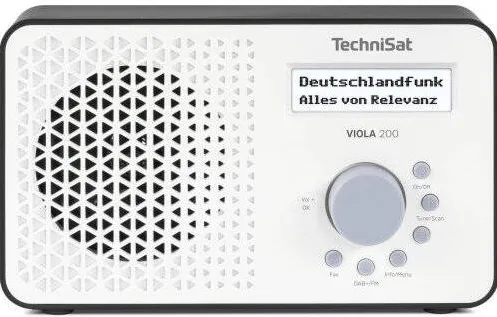 Sistem audio TechniSat VIOLA 200 2 x 50 W alb/negru