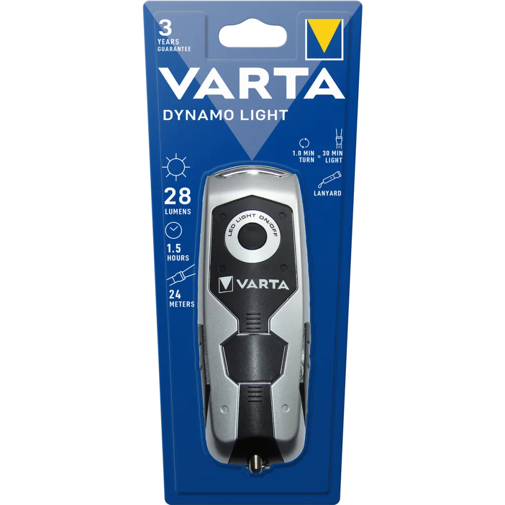 VARTA Lanterna Varta 17680 Dynamo Light LED Acumulator Litiu-ion 120 mAh