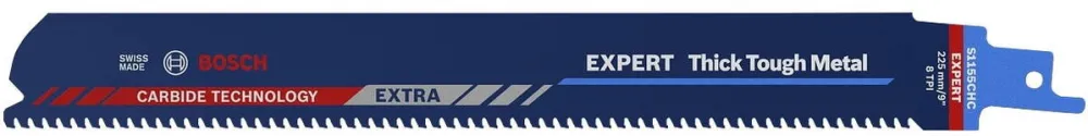 BOSCH Panza de fierastrau sabie Bosch Expert Thick Tough Metal S1155CHC 2608900368, 225 mm lungime