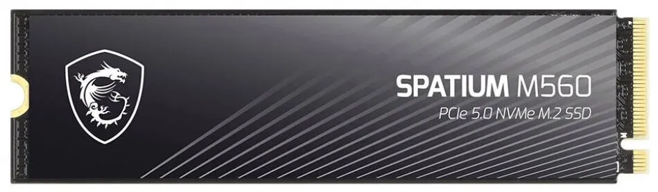 SSD MSI Solid State Drive (SSD) MSI, M.2 NVMe, 1TB SPATIUM M560, 10200 MB/s citire, 8400 MB/s scriere, 22x80mm