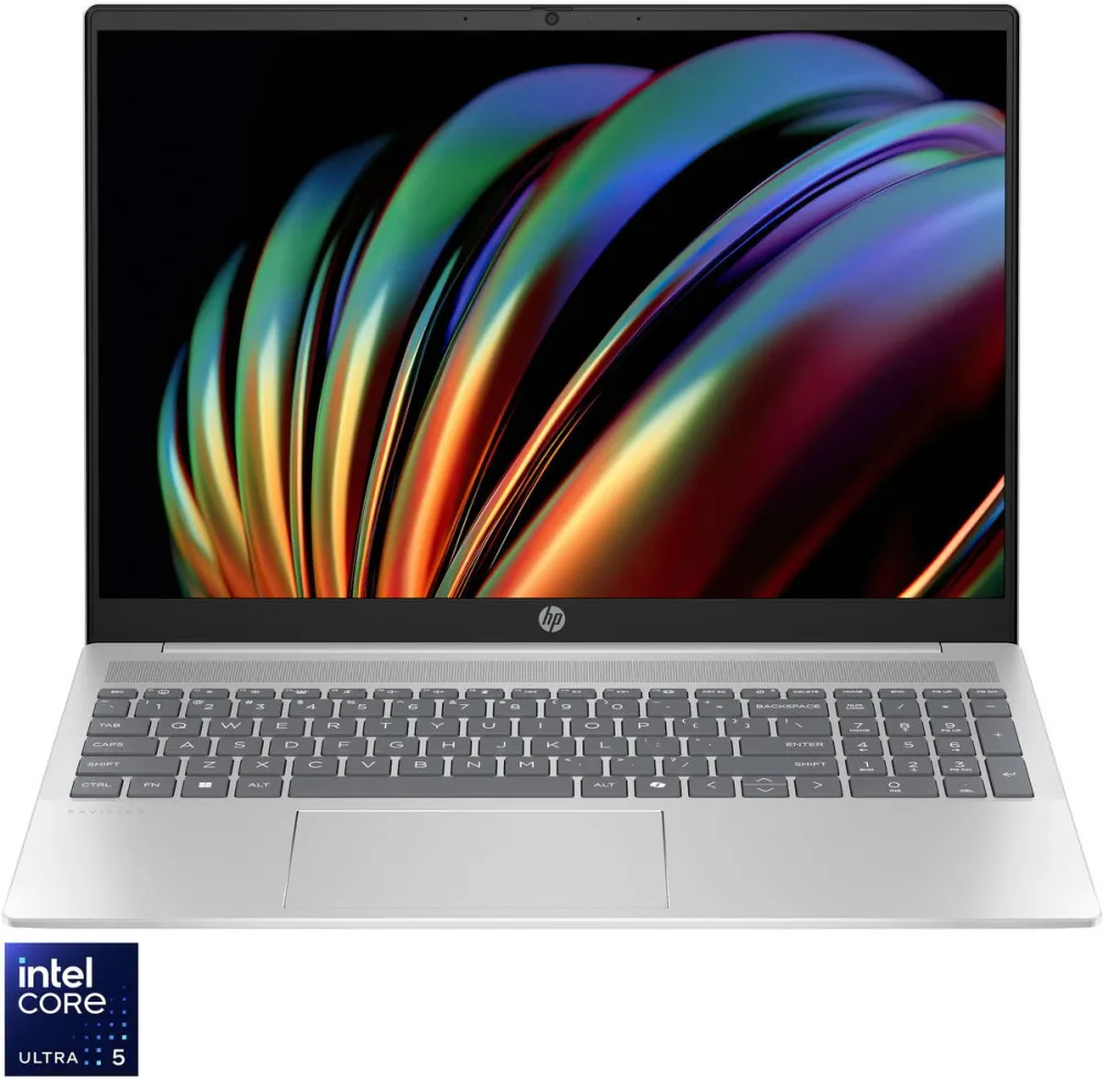 Laptop HP Laptop HP Pavilion Laptop 16-af0021nn cu procesor ntel® Core™ Ultra 5 125U pana la 4.3GHz, 16", 2K, IPS, 16GB LPDDR5 RAM, 512GB SSD, Intel® Graphics, Free DOS, Natural silver aluminum