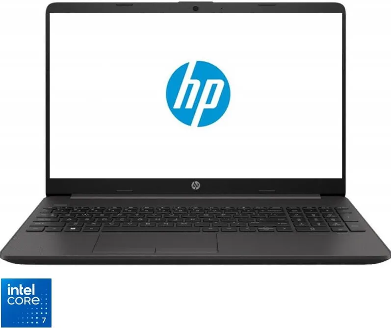 Laptop HP Laptop HP 250R G9 cu procesor Intel® Core™ 7 150U pana la 5.4Ghz, 15.6" Full HD, 16GB DDR4 RAM, 512GB SSD, Intel® Graphics, No OS, Dark Ash Silver