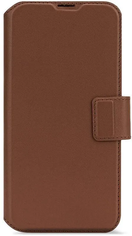 Decoded Husa din piele naturala Decoded Detachable Wallet MagSafe compatibila cu iPhone 16 Pro Tan