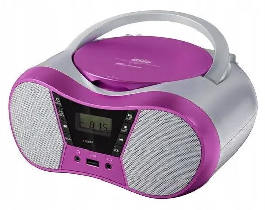 Eltra Radio CD Eltra, MP3, USB, SD, roz Pink