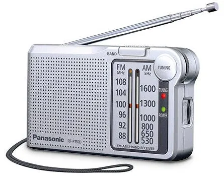 Panasonic Radio portabil, Panasonic, RF-P150DEG-S, Argintiu