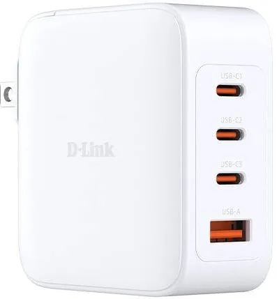 D-Link Incarcator D-Link DCF-141 140W GaN, 1xUSB-A, 3xUSB-C, Alb