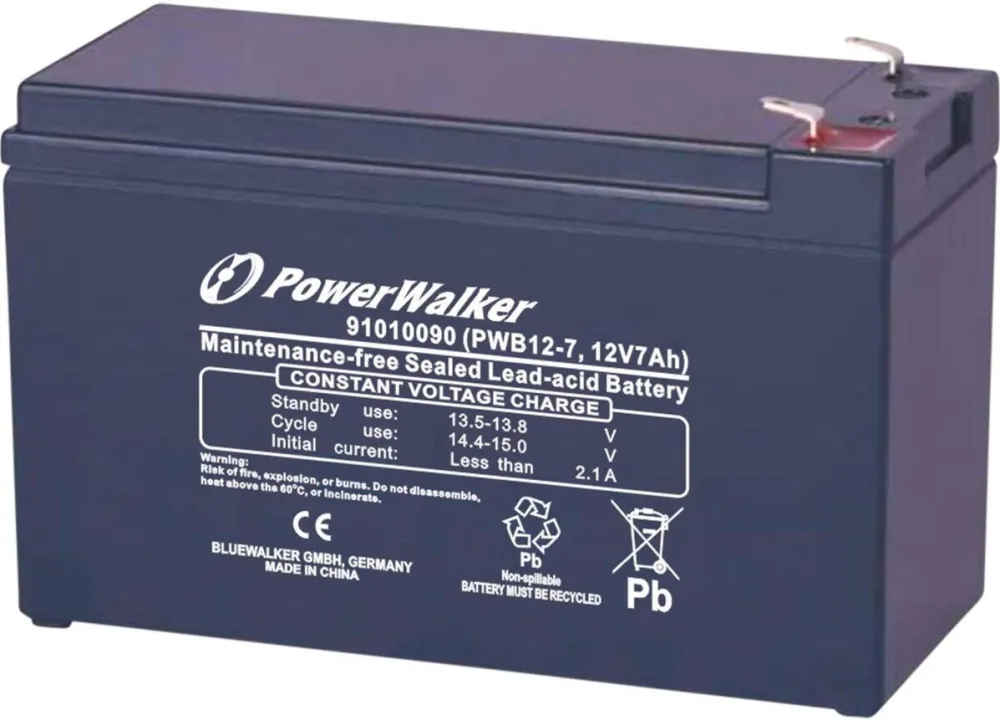 BlueWalker PowerWalker 12V/7Ah VRLA Accu PWB12-7