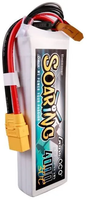 Acumulator Gens ace G-Tech Soaring 4000mAh 11.1V 30C 3S1P Lipo Batte