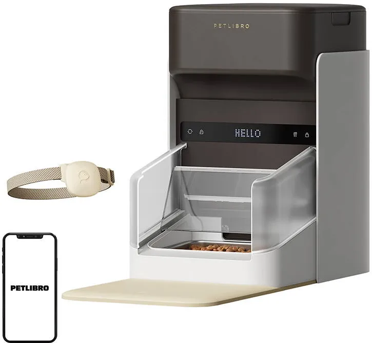 Petlibro Distribuitor de hrana inteligent RFID cu guler, 3L