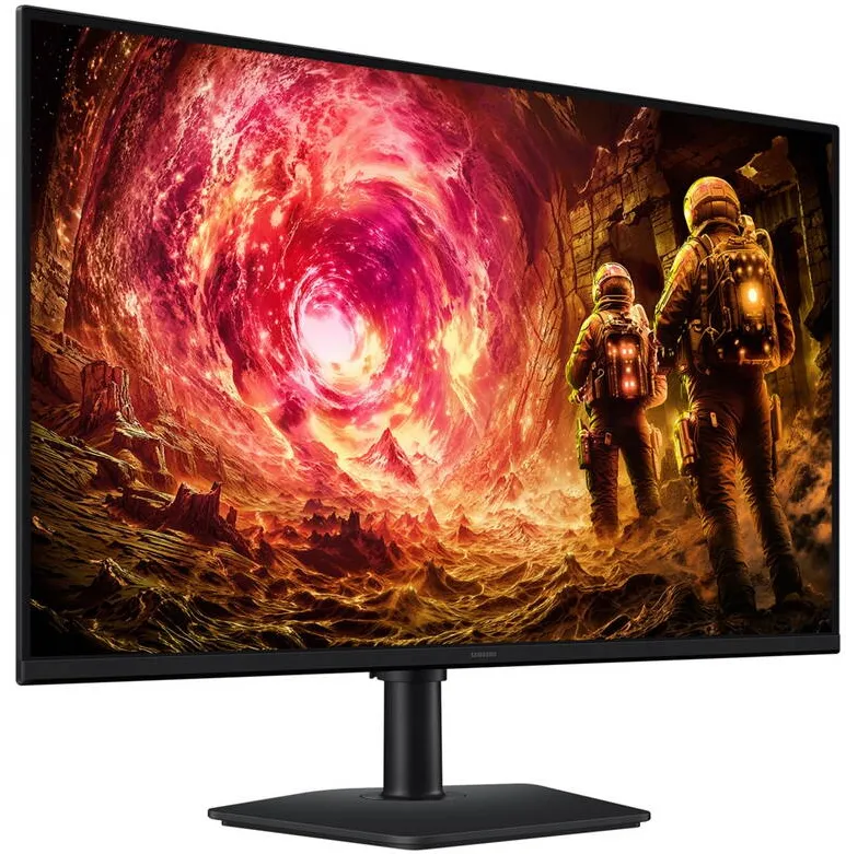 Monitor Gaming Samsung Odyssey G5 G50F, 32", QHD (2560X1440) 180Hz, IPS, 1ms (GtG), HDR10, FreeSync, G-Sync Compatible, Flicker Free, HDMI, DisplayPort, Pivot, Negru