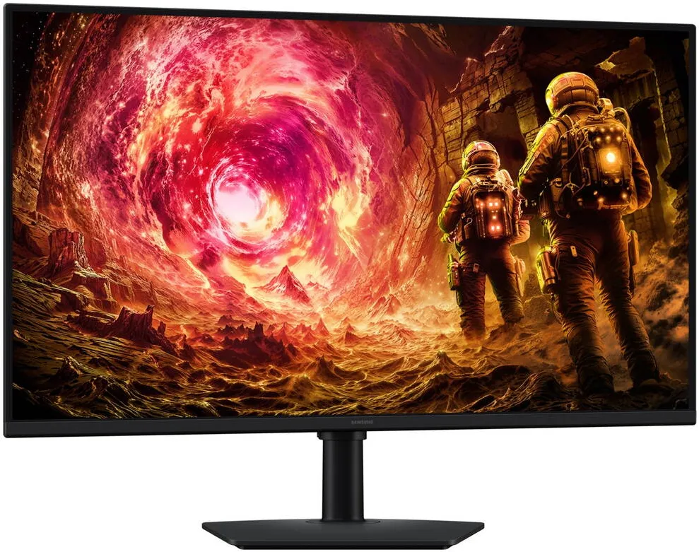 Monitor Gaming Samsung Odyssey G5 G50F, 32", QHD (2560X1440) 180Hz, IPS, 1ms (GtG), HDR10, FreeSync, G-Sync Compatible, Flicker Free, HDMI, DisplayPort, Pivot, Negru