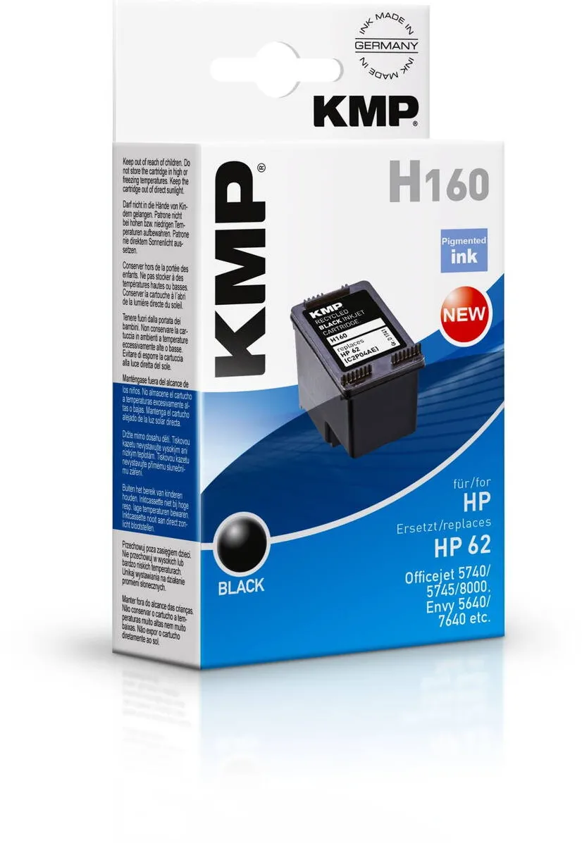 Cartus Imprimanta KMP Cartus imprimanta, KMP, Compatibil cu HP, 4ml, Negru