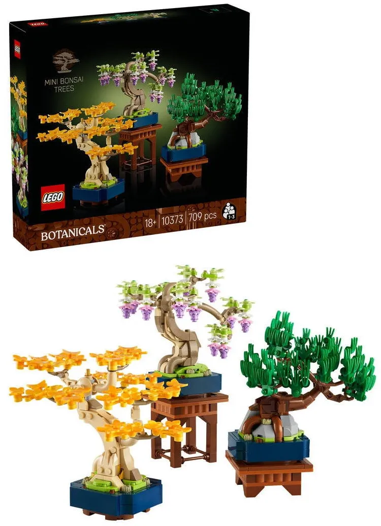 LEGO® Botanicals - Arbori bonsai 10373, 709 piese