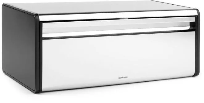 Brabantia Cutie pentru paine Brabantia Fall Front 646848, 18 L, 46.5x25 cm, Montare pe perete, Inox