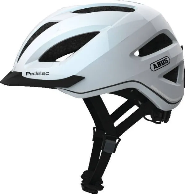 Abus Casca ABUS Pedelec 1.1 - alb perlat - L