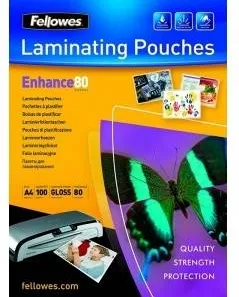 FELLOWES Laminating pouch 80 µ, 216x303 mm - A4, 100 pcs, PREMIUM ImageLast