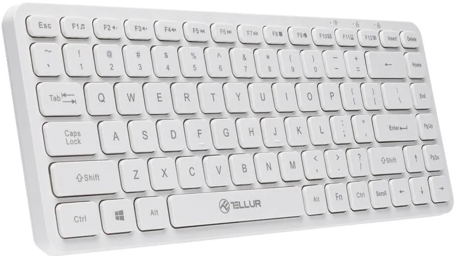Tastatura Tellur Wireless Mini TLL491241 Alb