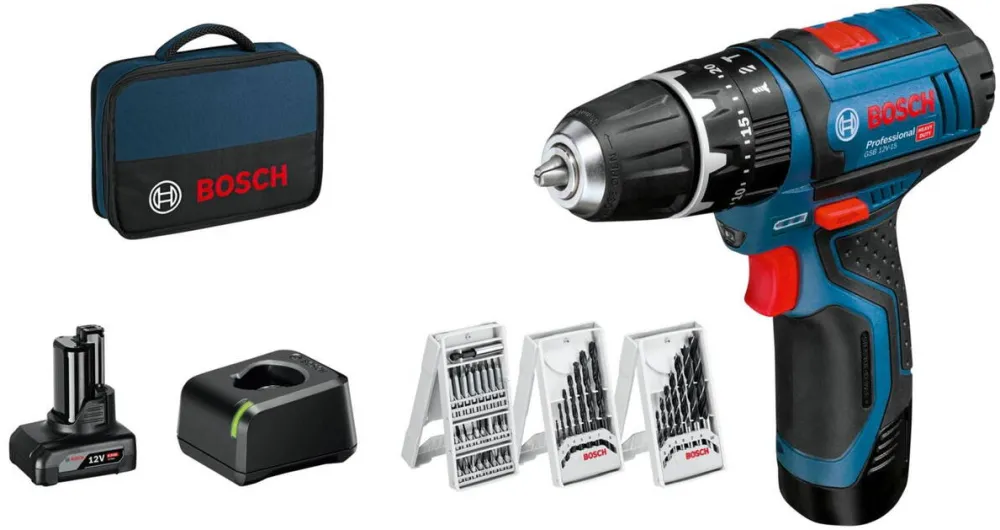 BOSCH GSB 12V-15 Promo Pack 06019B690G