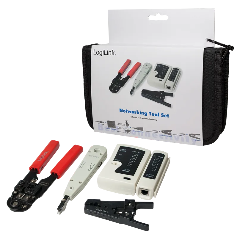 Unelte Logilink Trusa scule networking, 4 piese, "WZ0012"