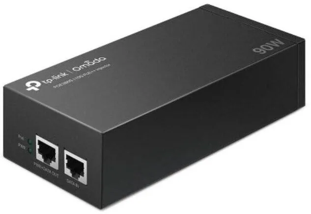 TP-Link Injector Hi-PoE, 2 x RJ45 10G, 90W - TP-Link Omada POE380S