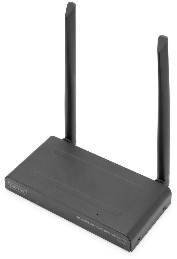 Switch KVM Digitus Receiver HDMI Wireless 4K Digitus, negru