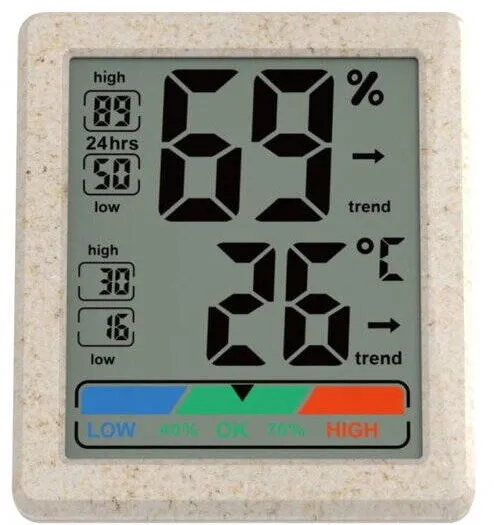 HAMA Thermometer and Hygrometer Ponza, digital for indoor 222227