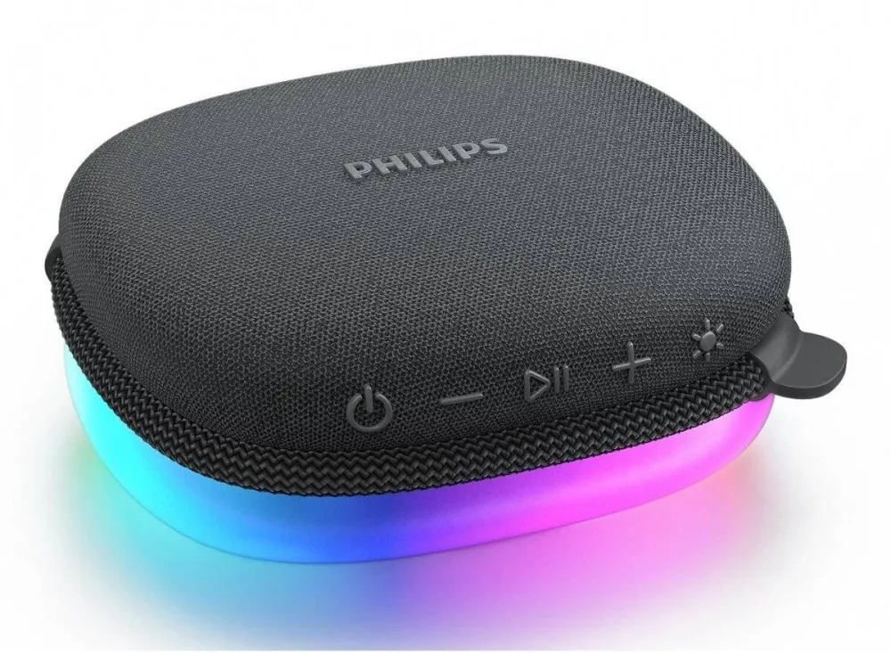 Philips Boxa portabila Philips TAS2307BK, 3 moduri de iluminare, Bluetooth, 7 ore redare