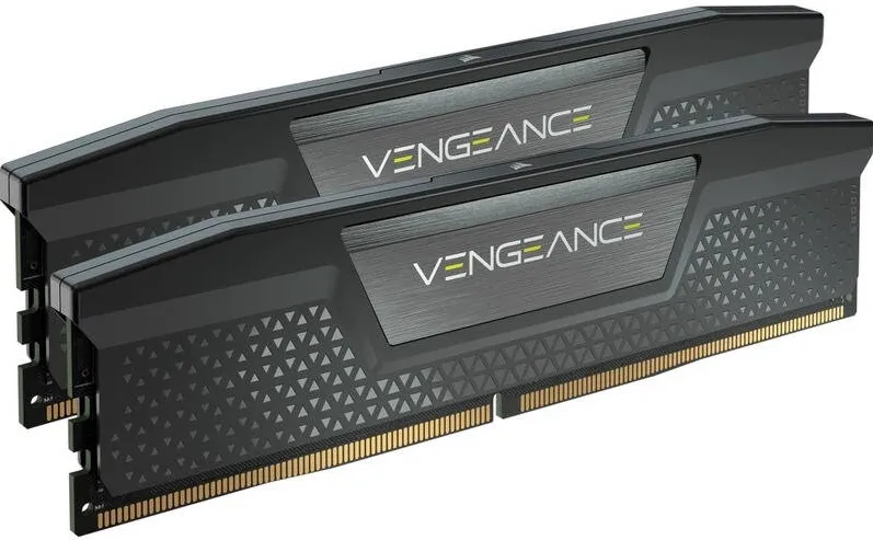 Memorie RAM Corsair DDR5, 32GB, KIT 2x16GB, 6000 MHz, C38, 1.35V, XMP&EXPO, Gri, Vengeance