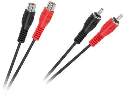 LECHPOL Cablu 2XRCA tata -2XRCA mama 3M
