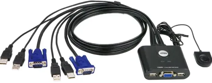 ATEN 2P. USB VGA