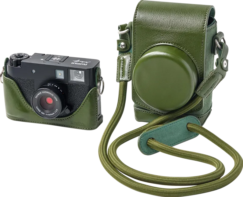 Kit husa din piele SmallRig 5220 pentru FUJIFILM X half verde