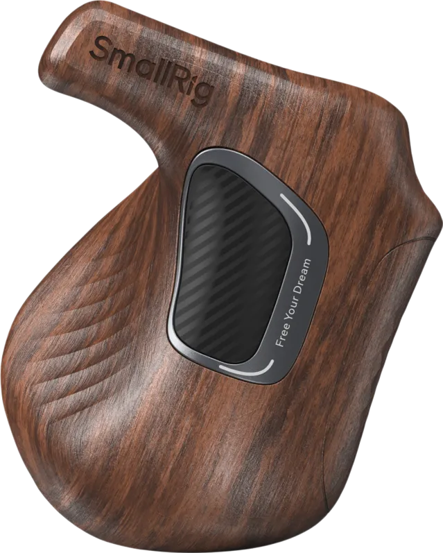 SmallRig 5193 ImageGrip Series Wooden Handle with ARRI Rosette (Right Side)