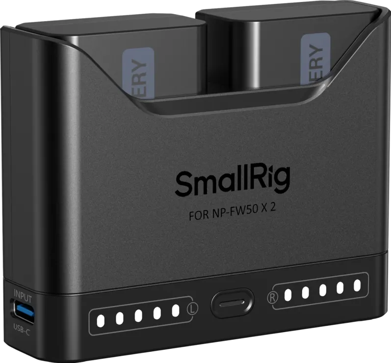 SmallRig 5488 Turbo Charging Kit for NP-FW50 Camera Batteries