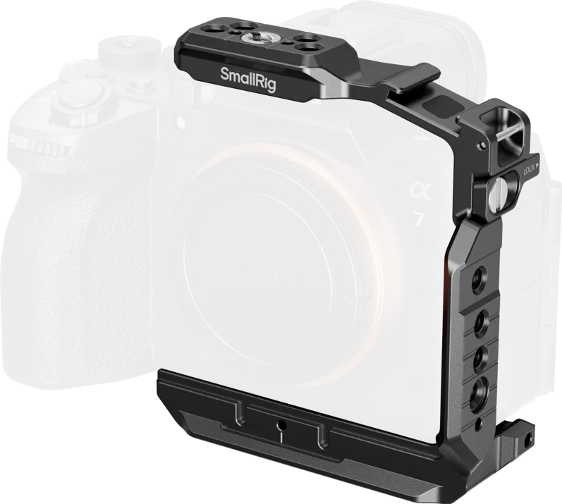SmallRig 6023 "HawkLock" Quick Release Half Cage for Sony Alpha 7 V / 7R V / 7 IV