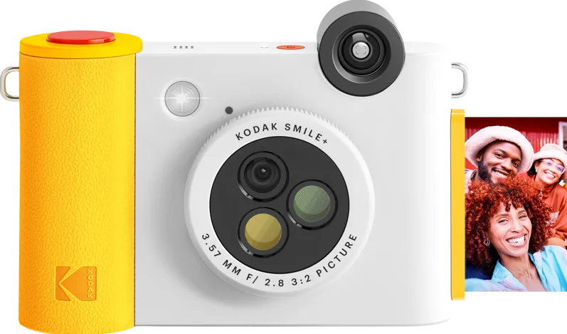 Aparat foto compact KODAK Smile+ White
