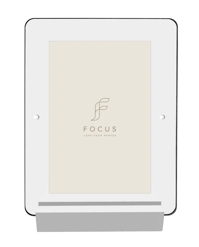 Rama foto FOCUS Photo Block White Acrylic 10x15