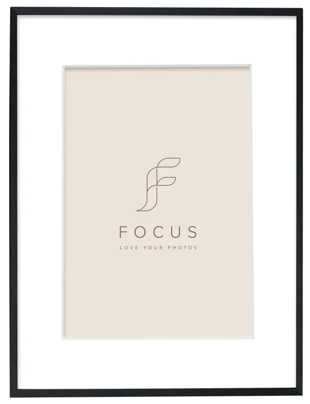 Rama foto FOCUS Aster Black 30x40/PP 20x30
