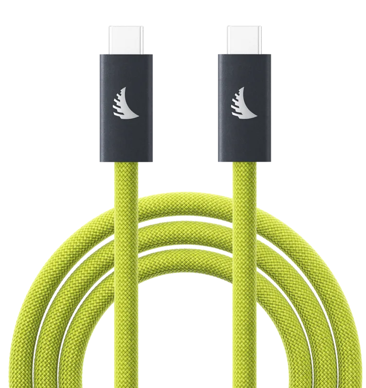 Angelbird Cable I USB-C 3.2 I Solid Flex Tether Cable I Lime I 4,5 m