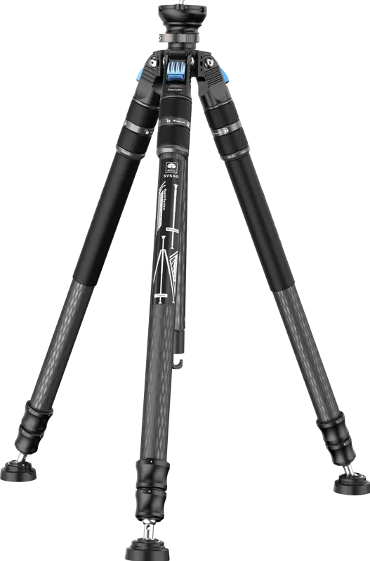 SIRUI One Step Height Adjustment Carbon Video Tripod SVS60