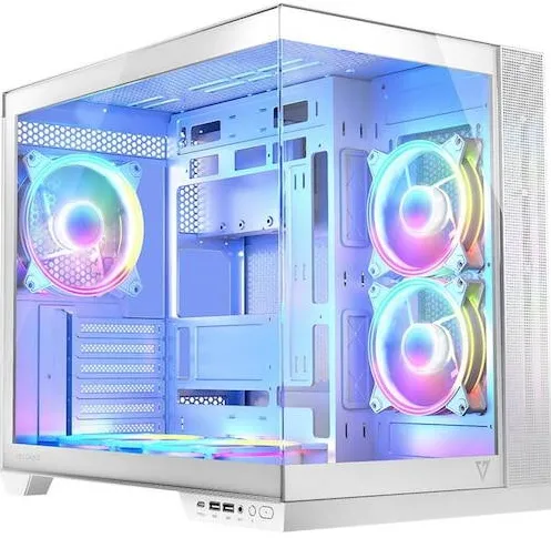 Carcasa PC Modecom Volcano Panorama Apex ARGB 5F White