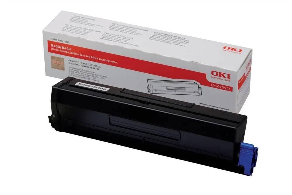 Toner imprimanta OKI 43979202 7K ORIGINAL OKI B430D