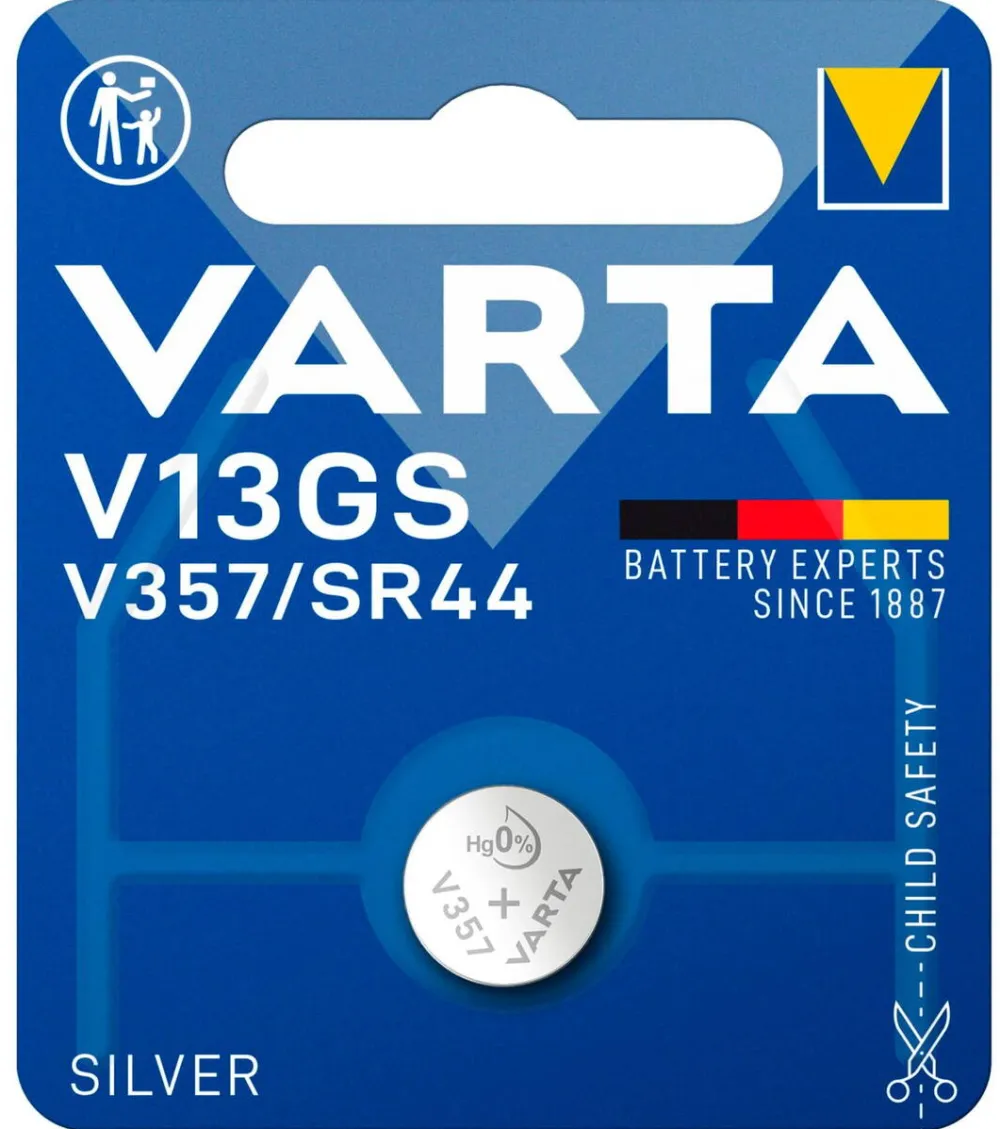 VARTA Baterie 1 V13GS/V357/SR44 Silver Coin04176 101 401