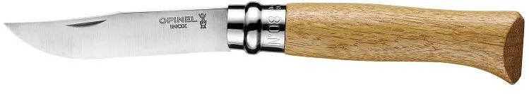 Opinel pocket knife No. 08 Oak Wood