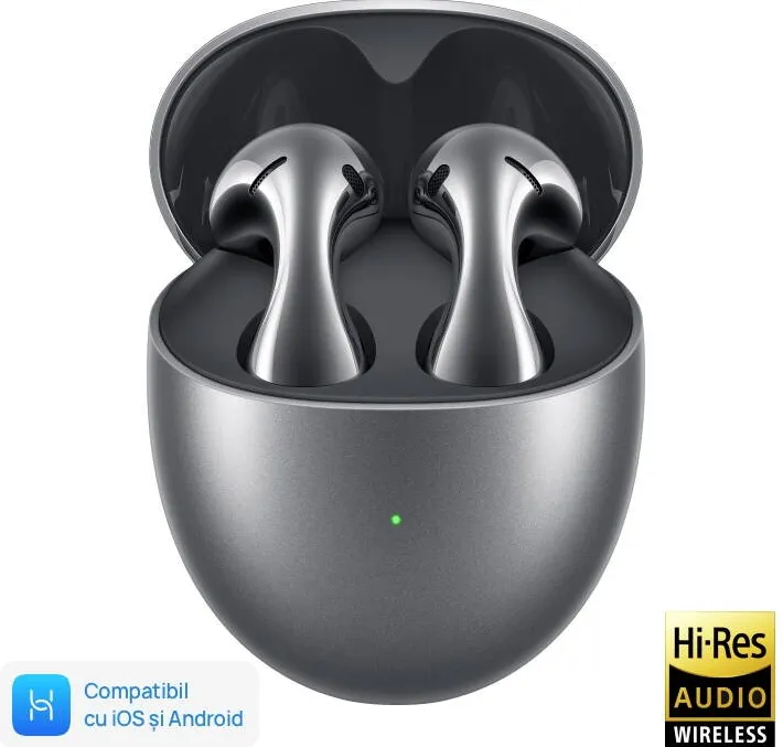 Casti In-Ear Huawei Huawei FreeBuds 5 Silver Frost