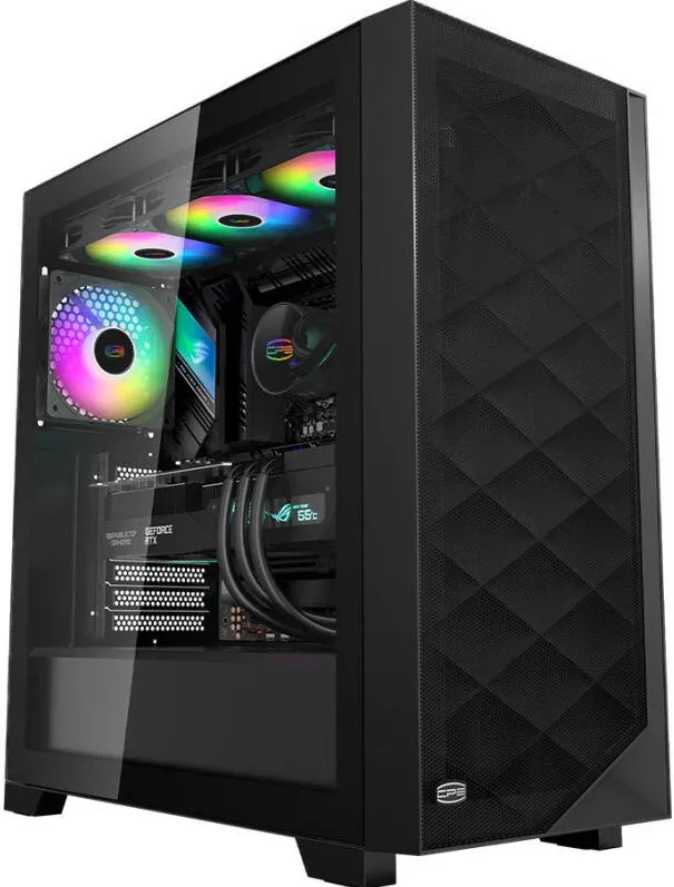 Carcasa PC PCCOOLER C3D510 ARGB Black