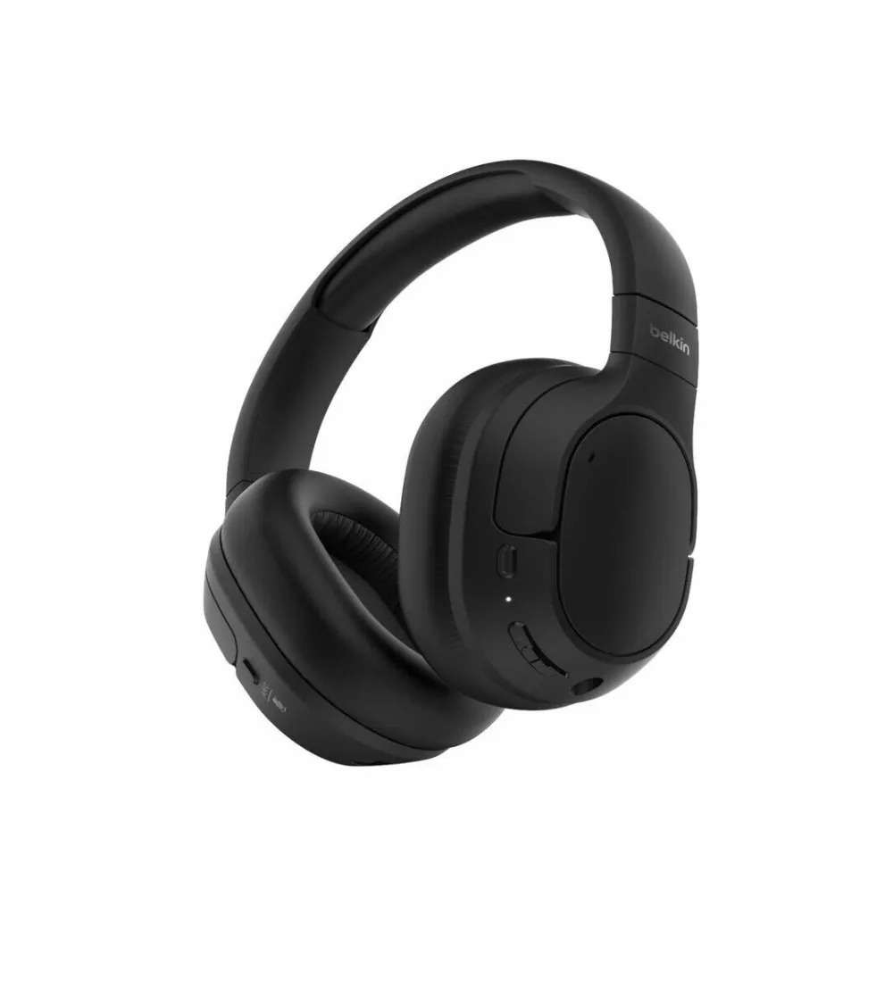 Casti Bluetooth BELKIN Soundform Isolate AUD008HQBK pana la 20 ore negru