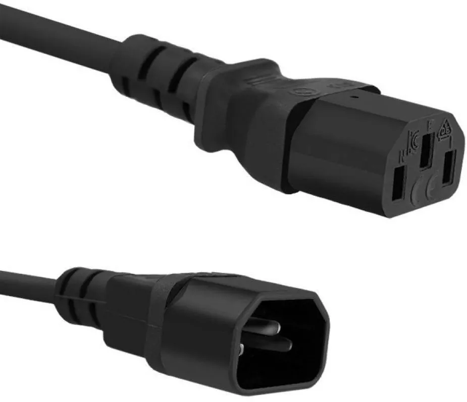 Cablu QOLTEC Cablu de alimentare pentru ups , Qoltec , C13/C14 , 3 m , negru