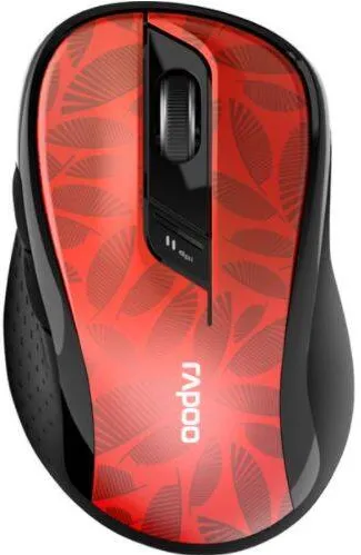 Mouse Rapoo M500 dark red Multi-Mode Wireless